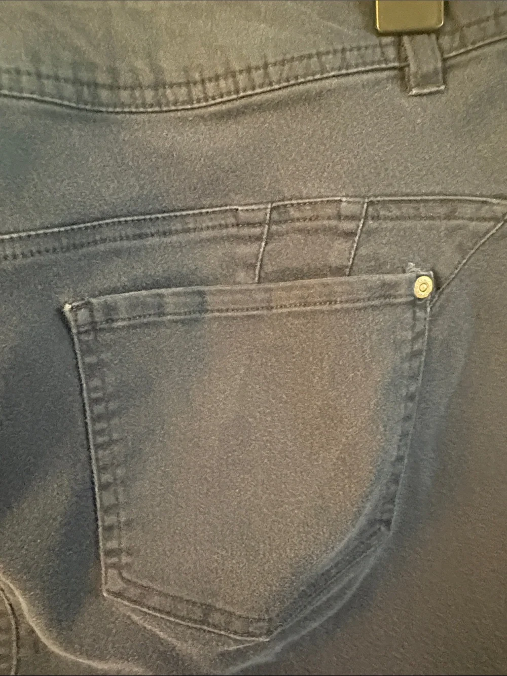 Cato classic ankle fit stretchy pants dark blue